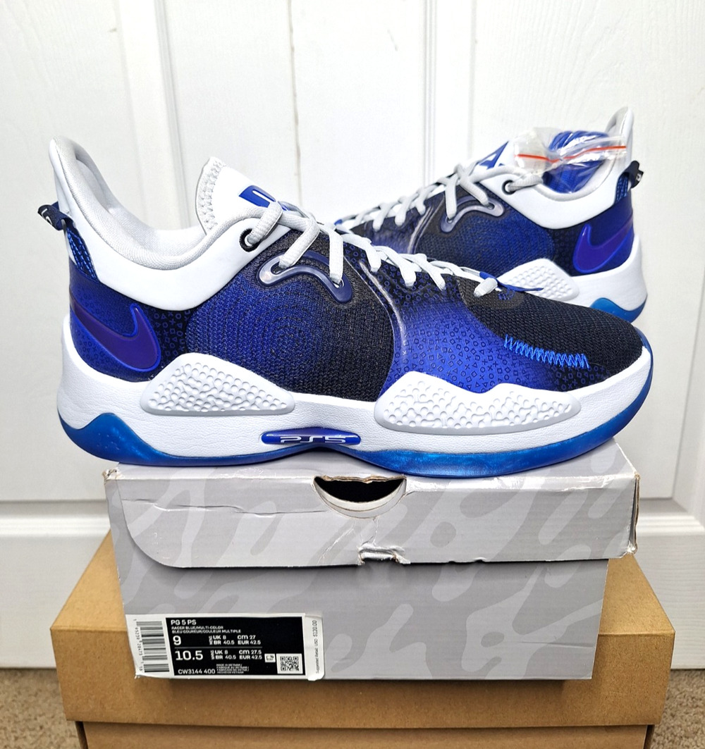Nike PG 5 x PlayStation 5 Paul Racer Blue CW3144 400 size 9